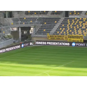 Outdoor P6 6Mm P10 Pitch Sports Stadium perimetrale Panel Video Advertising Banner Screen Display a Led per campo da calcio