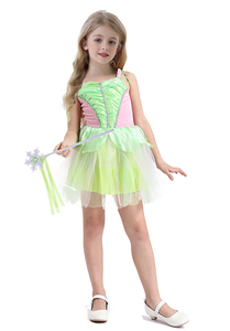 Halloween Công Chúa Bướm <span class=keywords><strong>Tinker</strong></span> Chuông Ăn Mặc Hoa Cổ Tích Trang Phục Cho Cô Gái Ưa Thích Sinh Nhật Bên Trang Phục Cô Gái Ăn Mặc Với Đôi Cánh - Product Image 4