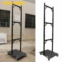 Sistema de Truss de Aluminio en Forma de U para Iluminación y Soporte de Pantallas en Escenarios Móviles