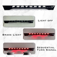 Tira de Luz Trasera LED de Ancho Completo para Toyota Fortuner 2012 2013 2014 2015, Actualización de la Luz Trasera de la Puerta Trasera