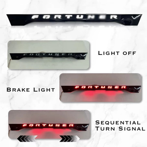 Striscia LED per Fanale Posteriore a Tutta Larghezza per Toyota Fortuner 2012 2013 2014 2015 Aggiornamento <span class=keywords><strong>Luce</strong></span> Posteriore Porta Posteriore - Product Image 2