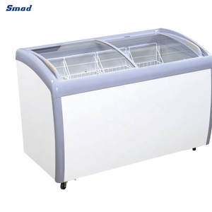 Vitrina Exhibidora de Helados en Oferta con Puertas Corredizas de Vidrio, Temperatura Única y Descongelación Manual - Product Image 3