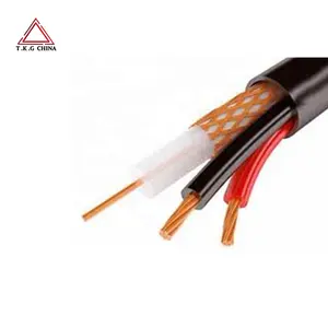 RG59 2C /RG6/RG11 CCTV coaxial cable CAT5E CAT6 for underground free sample product