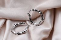 Boucles d'oreilles tendance en acier chirurgical 316L, bijoux de piercing corporel, vente en gros, boucles d'oreilles à la mode