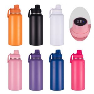 12oz 16oz 18oz 22oz 32oz 40oz Smart Stainless Steel Water <b>Bottle</b> with Smart LED Temperature Display Stainless Steel <b>Bottle</b> - Product Image 2