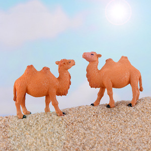 Miniature Toy Cartoon Animal Figurines Lovely Little Camel Mini Plastic Crafts for Garden <b>Car</b> Desktop <b>Ornament</b> Home Decoration - Product Image 6