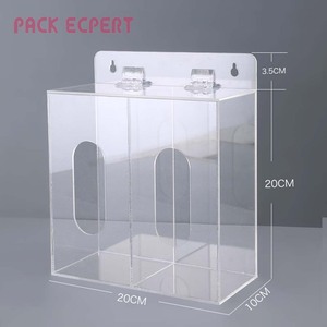 Eda-Couvre-chaussures en acrylique pour la cuisine, la salle de bain, les toilettes, le rangement mural des gants jetables - Product Image 3