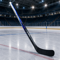 Ventes chaudes, dernier modèle de bâtons de hockey sur glace en fibre de carbone |   Utilisation pour l'entraînement en tournoi |   Lames P28/P29 de haute qualité aux couleurs personnalisées