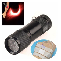 Lampe torche à lumière rouge, détecteur de veines, affichage vasculaire pour enfants, personnes âgées, localisateur de veines pour médecin, infirmière