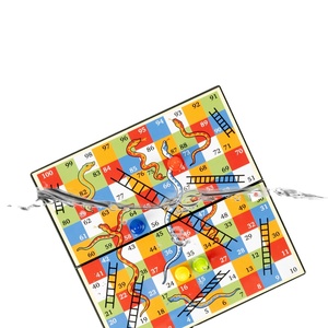 Échecs multifonctionnel <span class=keywords><strong>serpents</strong></span> <span class=keywords><strong>et</strong></span> <span class=keywords><strong>échelles</strong></span> jeux pour enfants dames Parent enfant jouets éducatifs magnétisme Serpentine - Product Image 1