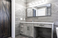 Meuble-lavabo CANA moderne et minimaliste, écologique, avec garantie de 3 ans, pour hôtel, appartement, villa