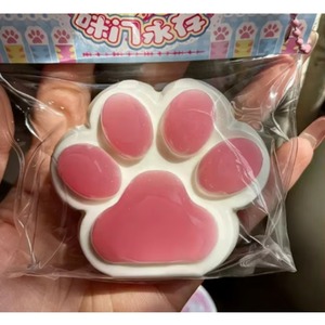 Wholesale Fruit-Shaped Cat Paw Slow-Rebound Squeeze <b>Toy</b> - Silicone-Like <b>Slime</b>-Textured Stress-Relief Wonder - Product Image 3