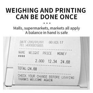 50kg Trọng lượng máy quy mô in nhãn quy mô hợp pháp cho thương mại giá quy mô - Product Image 4