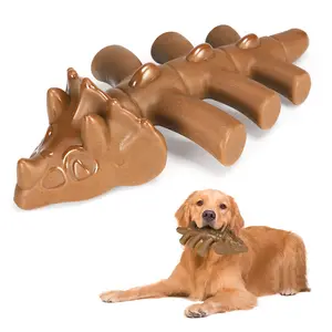 कुत्ते च्यू खिलौना उच्च गुणवत्ता वाली instructable बेकन चिकन गोमांस मूंगफली स्वाद