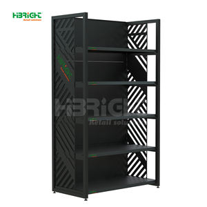 Estante Rómbico de Doble Columna de Acero Inoxidable Negro de Alta Calidad, Tamaño Personalizado - Product Image 4