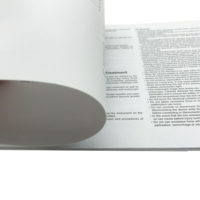 SM-SM001 Brochure de manuel d'utilisation imprimée en noir et blanc de qualité personnalisée