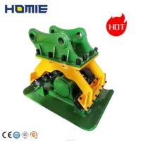Compacteur de plaques pour excavatrice HOMIE, fourniture directe d'usine avec service OEM