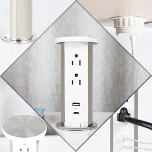 Pop up presa con prese di potere DEGLI STATI UNITI e caricatore USB - Product Image 4