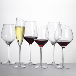 Verres en cristal transparent à pied haut, verres à vin <span class=keywords><strong>rouge</strong></span> <span class=keywords><strong>et</strong></span> blanc, verres à vin de Bourgogne, verres à eau, verres à champagne - Product Image 1