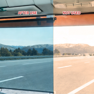 Film pare-soleil télescopique pour pare-brise avant, haute définition, visibilité optimale, protection solaire pour camion de grande taille - Product Image 4
