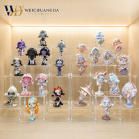 Support d'affichage en acrylique transparent à plusieurs niveaux pour figurines de collection, modèles de jouets, parfums et théières