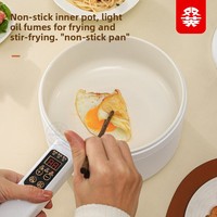 Marmite Électrique Multifonctionnelle en Plastique pour Dortoirs Étudiants et Usage Domestique – Mini Cuiseur Vapeur et Hot Pot Individuel avec Couvercles