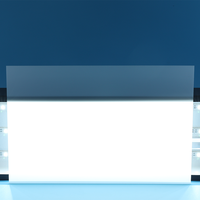 Film diffuseur en polycarbonate optique translucide de taille personnalisée Film diffuseur led auto-adhésif pour PC
