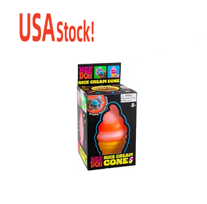 Jouet Squishy Viral Needoh, Cornet de Glace Dégradé, Anti-Stress, en PU, Unisexe - Product Image 1