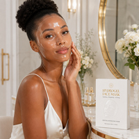 Masque facial en hydrogel hydratant en profondeur, formule personnalisée, anti-âge, raffermissant et éclaircissant la peau, masques faciaux fonctionnels
