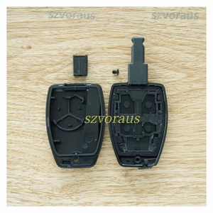 Housse de clé intelligente à 5 boutons avec clé d'urgence (aluminium) sans logo, testée à 100 % et conforme à la norme QC - Product Image 3