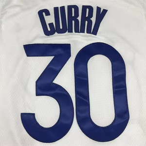 2024 Großhandel New Stitched American Basketball Trikots Neue Saison #30 <span class=keywords><strong>Stephen</strong></span> <span class=keywords><strong>Curry</strong></span> Weiß Schwarz Blau Trikots
