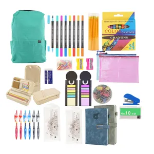 Wholesale Journal Notebook And Pen Custom Pencil Color Pencils Stationery Set For Children Gift