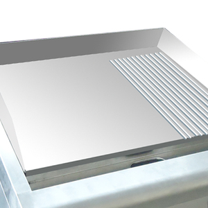 Bếp nướng mặt phẳng bằng gas thương mại tự đứng phổ biến, thiết bị nhà hàng, bếp nướng gas có tủ - Product Image 5