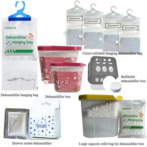 Sachets et boîtes <span class=keywords><strong>d</strong></span>éshumidificateurs rechargeables à grande capacité et haute efficacité pour salle de bain - Product Image 1