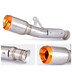 CHMotor Slip-on pour <span class=keywords><strong>KTM</strong></span> DUKE <span class=keywords><strong>790</strong></span> 890 Système d'échappement de moto Escape Moto  Tuyau de liaison silencieux 2018 2019 2020 2021 2022 <span class=keywords><strong>2023</strong></span> 2024 - Product Image 5