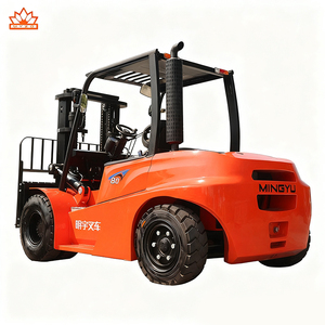 เครื่องยกจัดการวัสดุก่อสร้าง8Ton รถยกโครงรถยกดีเซลแบบเสริม - Product Image 2