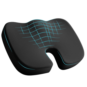 <span class=keywords><strong>Coussin</strong></span> <span class=keywords><strong>de</strong></span> siège <span class=keywords><strong>ergonomique</strong></span> en mousse à mémoire <span class=keywords><strong>de</strong></span> <span class=keywords><strong>forme</strong></span> en <span class=keywords><strong>forme</strong></span> <span class=keywords><strong>de</strong></span> U pour soulager le coccyx et compatible avec toutes les chaises - Product Image 1