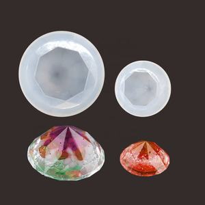 AK Wholesale Diamond 3D Silicone <strong>Mold</strong> Epoxy Resin Jewelry Pendant Fondant Cake Decorating <strong>Molds</strong> Resin Craft Tools - Product Image 1