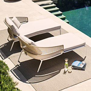 Chaise Iron Moon - Chaise longue d'extérieur durable et confortable pour jardin, piscine, terrasse, plage, <span class=keywords><strong>resort</strong></span> et hôtel - Product Image 5