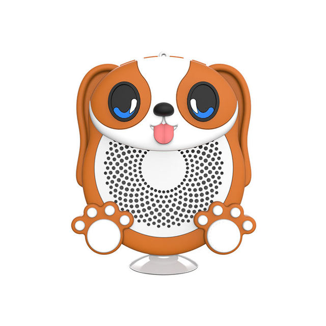 Cute Animal Bluetooth Speaker Mini Wireless Portable Speaker with Suction Cup Stereo Sound Fast Charging Audio Speaker Gift