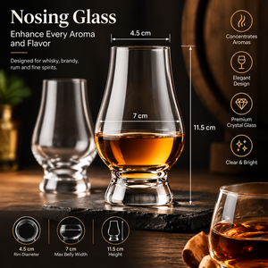 Verre à whisky professionnel pour Scotch et Bourbon avec base épaisse, verre à whisky <span class=keywords><strong>Glencairn</strong></span>, coupe de dégustation en cristal sans plomb - Product Image 2