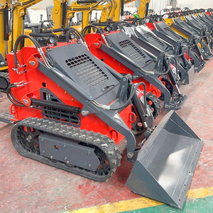 Mới CE EPA động cơ diesel skidsteer bánh xe nhỏ bánh xích <span class=keywords><strong>loader</strong></span> Trái Đất di chuyển máy móc Mini Skid chỉ đạo Bộ nạp - Product Image 5