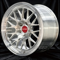 Rines Forjados con Acabado Cepillado de 18-22 Pulgadas 5x114.3 5x120 para BMW F80 F82 Tesla Model 3 Model Y Toyota Supra Audi RS3