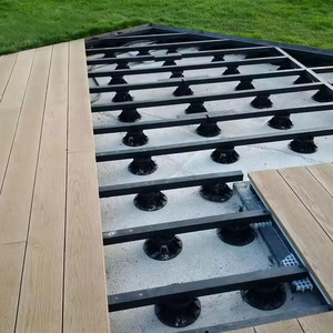 Support de pont extérieur réglable Poutrelle de pont moderne en WPC Socle en plastique supportant des carreaux de <span class=keywords><strong>céramique</strong></span> <span class=keywords><strong>pour</strong></span> plancher surélevé - Product Image 3