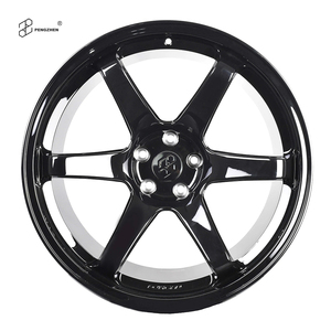 Pengzhen ล้อ <span class=keywords><strong>TE37</strong></span><span class=keywords><strong>ขอบ</strong></span>รถ19 20นิ้ว<span class=keywords><strong>สี</strong></span><span class=keywords><strong>ดำ</strong></span>เว้า5x114.3 - Product Image 1