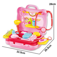 Éducatif semblant jouer docteur trousse à outils médicaux docteur ensemble jouet jouer jeu docteur jouets