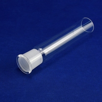 Tube en quartz transparent de haute pureté 99,99 % avec services de cintrage et de soudage, taille personnalisable pour la recherche scientifique en laboratoire
