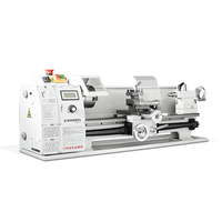Tour horizontal miniature WM210VL de haute qualité, alésage 38 mm, moteur sans balais 900 W, 220 V, avec protection contre les coupures de courant, usage léger