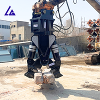 Concasseur hydraulique pour béton testé en usine à 100 %, pour excavatrice, conforme aux normes CE, haute force de concassage, séparation des barres d'armature