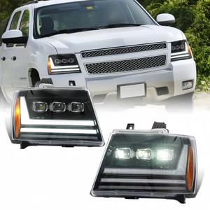 <span class=keywords><strong>Chevrolet</strong></span> Truck SUV Tahoe Suburban Avalanche LED Par de faros <span class=keywords><strong>Combo</strong></span> Kit 9005 HB3 H11 Doble haz 6000K Blanco Fácil instalación - Product Image 1